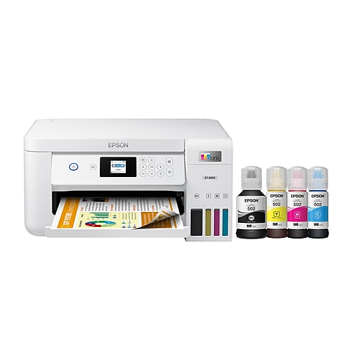 Epson EcoTank ET-2850 Wireless Color All-In-One Inkjet Printer