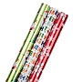 JAM Paper Christmas Wrapping Paper, 25 Sq. ft. x 30", Frosted Holidays Set, 3 Rolls/Pack (165F3FrHo)~#|#~BF90038A-9881-4478-99EF0B9E3790DE4D_sc7