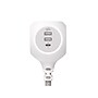 360 Electrical Powerball32 3-Outlet 3-USB Port Power Strip, 8', Luna Gray/White (3E0779-WLG6NA)~#|#~BF947E87-6CF9-4A14-A54635A95070C0DA_sc7