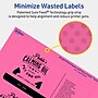 Avery Laser/Inkjet Rectangle Multipurpose Labels, 3" x 6", Bright Pink, 120/Pack (94249)~#|#~BF957120-4F8A-4F5A-B9B19D7E0C9F54D3_sc7