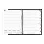 2027 Brownline Pre-Vu 11" x 8.5" Weekly Appointment Book, Black (CB925.BLK-27)~#|#~BF957456-1A5C-4D12-93708AD5DE79B6BD_sc7