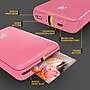Kodak Step Mobile Zero Ink Instant Photo Printer, Single-Function, Pink (RODMP20AMZP) ~#|#~BF99B2AB-0C52-4DC7-964E970A46E4CDB5_sc7