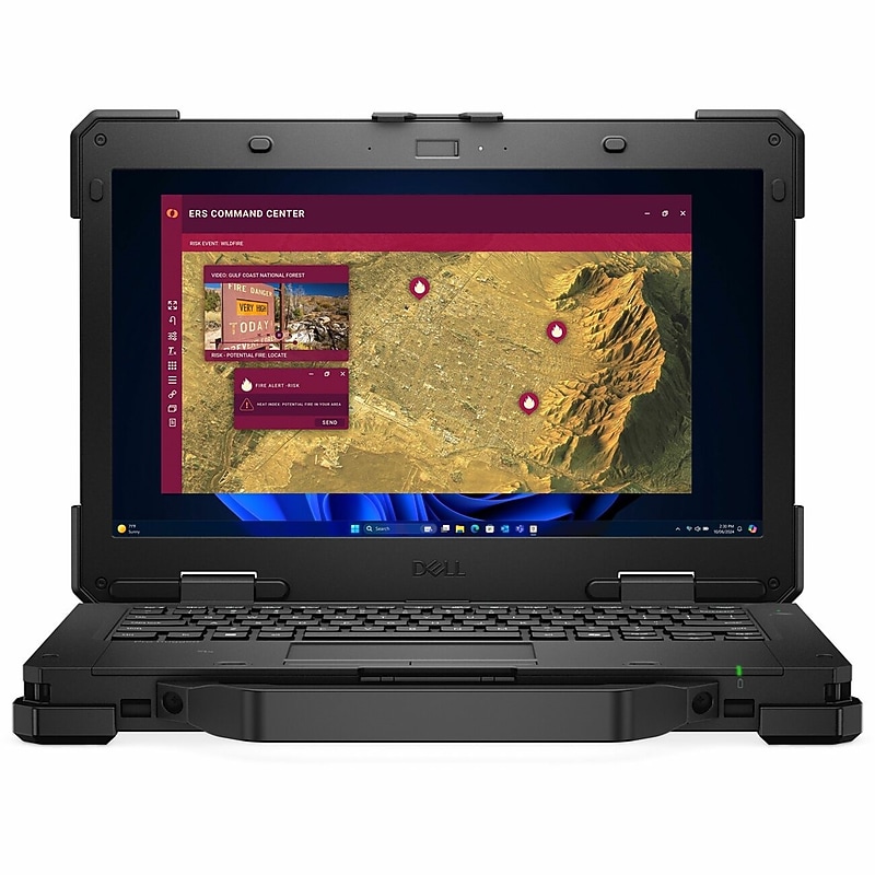 Dell Pro Rugged 14 13.3" LED Touchscreen AI Laptop, Intel Core Ultra 5 135U, 16GB RAM, 512GB SSD, Windows 11 Pro image 1