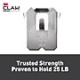 3M CLAW Drywall Hanger, 25 lbs., Silver, 4/Pack (3PH25M4ES)~#|#~BF9E8B9E-BDA8-4CD3-96D1FE6092A2B764_sc7