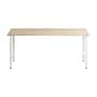 Bush Business Furniture Hustle 72"W Computer Desk with Metal Legs, Natural Elm (HUD172NE)~#|#~BF9EB95D-4C82-440E-B6396FE7BED3CAF9_sc7