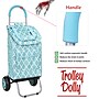 Trolley Dolly Standard Folding Hand Truck, 110 lb. Capacity, Moroccan Tile (01-581)~#|#~BFA0F866-5092-41F9-A584F4B149F4FD04_sc7