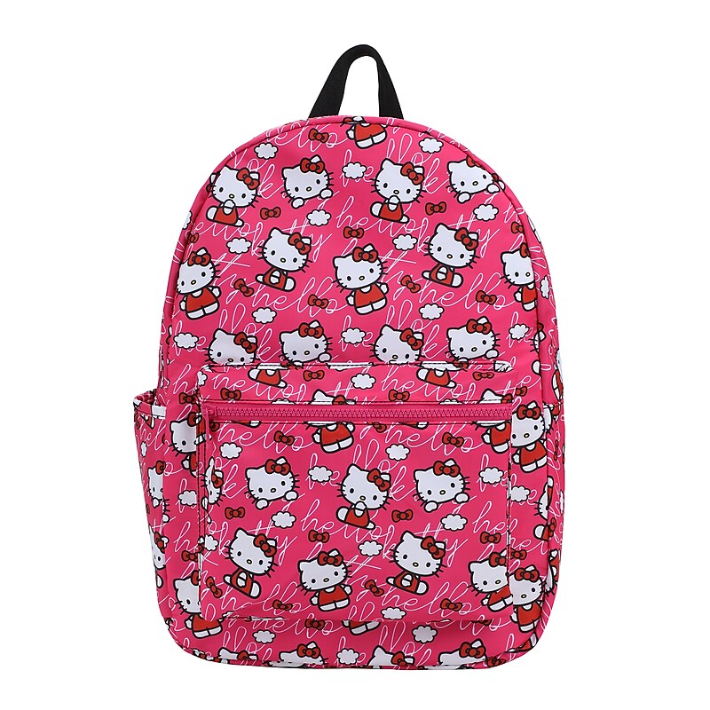 Bioworld Kids Hello Kitty Laptop Backpack, Large, Pink (BPY68G5HKCPP00) image 1