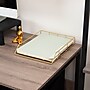 Mind Reader Metal Front Loading Letter Tray, Letter/Legal Size, Gold (PTRAY-GLD)~#|#~BFA3F97F-5936-4960-B0DDDAE9E9FD6D9F_sc7
