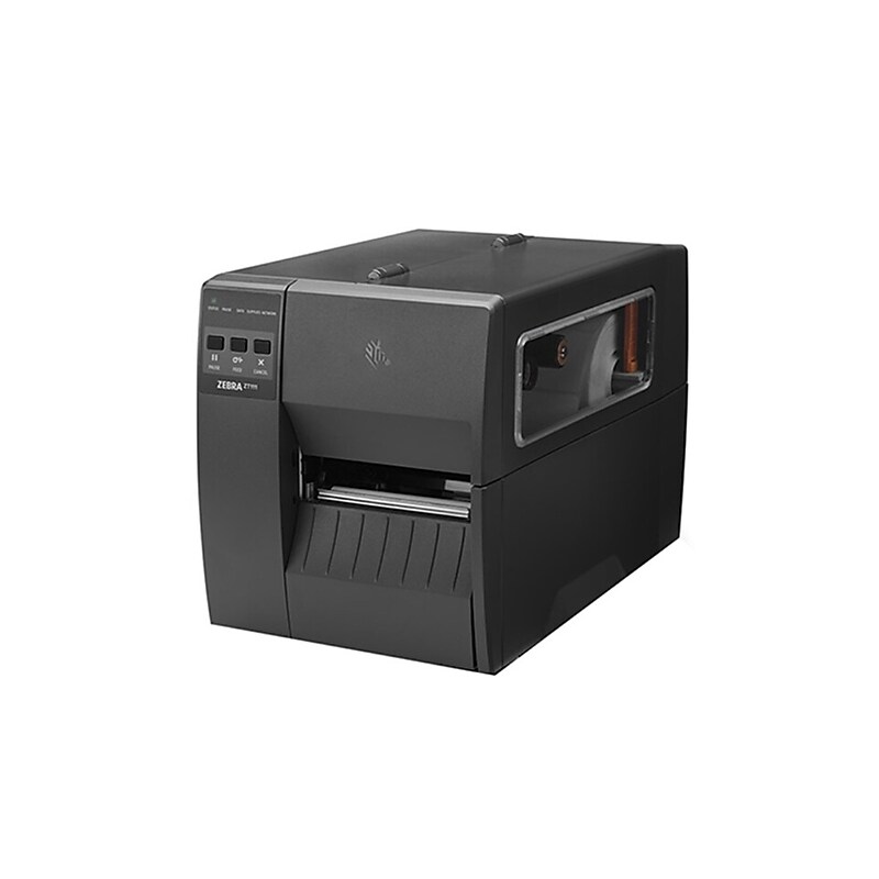 Zebra ZT11142-T01000FZ ZT111 Thermal Transfer POS Printer, USB/Serial/Ethernet/Bluetooth, Black image 1