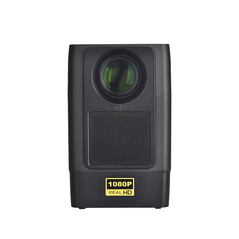AAXA L500 HDMI/USB/Wireless Portable LCD Home Theater Smart Projector, Black (LP-500-01) image 1