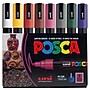 POSCA PC-5M Dark Water Based Paint Marker, Medium Bullet Tip, Assorted Colors, 8/Set (UBCPC5M8CDARKCOLORS)~#|#~BFA9D34D-3B8C-4F44-915C52C0772724DC_sc7
