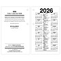 2026 AT-A-GLANCE 6" x 3.5" Daily Calendar Refill Pages, White (E717-50-26)~#|#~BFB26F19-7A67-41A8-8740463C2E43270B_sc7
