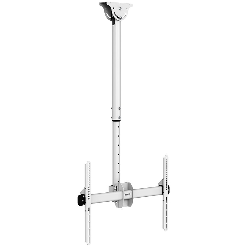 Mount-It! Full Motion Long Extension Ceiling TV Mount for 32"to 70" TVs up to 110 lbs., White (MI-509LWHT) image 1