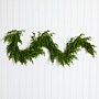 Nearly Natural Pre-Lit Artificial Real touch Norfolk Island Pine Garland, 6' (W1393)~#|#~BFB4FBE1-316D-478E-8B59D4618F5C45F5_sc7