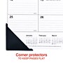 2026 Staples 18" x 11" Monthly Desk Pad Calendar, White/Black (ST17392-26)~#|#~BFB85215-E69F-47E9-BFB57D21DB45C64A_sc7