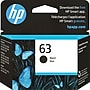 HP 63 Black Standard Yield Ink Cartridge, Prints Up to 170 Pages (F6U62AN#140)~#|#~BFB8A5F8-1EE6-4537-9D8CF42AB70213D4_sc7