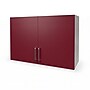 Viva Comfort 24'' H x 36" L Wood Wall-Mounted Medical Cabinet, 2-Doors, Claret (902WALL36GRYCL)~#|#~BFBB7997-FF55-49C2-96533F29984E34EE_sc7