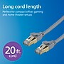Philips 20' CAT-8 Ethernet Cable, Male to Male, Gray (SWR3143GR/37)~#|#~BFBBDA59-9C23-4B92-9B13F51943C55C3E_sc7