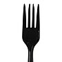 Dixie Individually Wrapped Plastic Fork, Heavy-Weight, Black, 1000/Carton (PTH53C)~#|#~BFBCBA5A-C55B-4971-B9BCBDB98908E7AD_sc7
