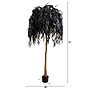 Nearly Natural Artificial Halloween Black Willow Tree, 6' (T5197)~#|#~BFC324DC-267A-43C3-B3ECE67CAC83BA62_sc7
