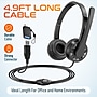 Delton 12Y Noise-Canceling Stereo On-Ear Headset, USB Type-A (DWH12YAC)~#|#~BFC4DC75-91D6-43B4-B0F3EEC44233725B_sc7