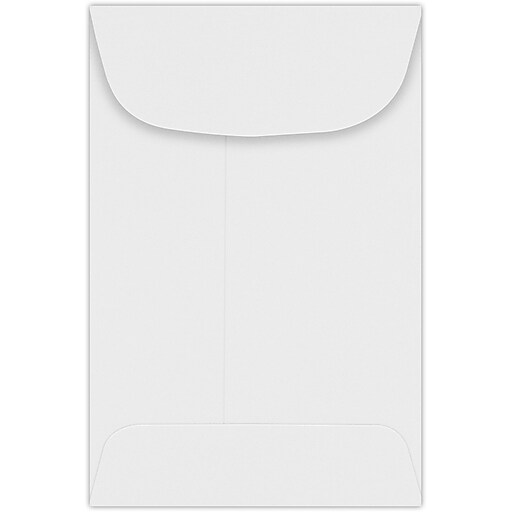 Guardhouse White Archival Paper Coin Envelopes, 2x2, 100 Pack