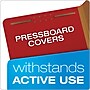 Pendaflex Pressboard Classification Folder, 1-Dividers, 1 3/4" Expansion, Letter Size, Dark Red, 10/Box (23731P)~#|#~BFC8C42F-CC93-4790-A493B3F1B9340F63_sc7