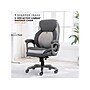 Sharper Image S-600 Active Lumbar Heated Ergonomic Bonded Leather Swivel Executive Massage Chair, Gray (60098-GRY)~#|#~BFC9FEA9-2633-400A-B033A6213BD88666_sc7