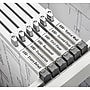 AdirOffice Hanging Clamp Document Holder, 24", Horizontal, Silver Aluminum, 12/Pack (ADI6026--2)~#|#~BFCF0EDF-5B77-41A6-8B8A7FA140865E7D_sc7
