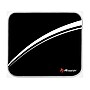 Arozzi Chair Mat, 45.7" x 45.7", Low-Pile, Black/White (AROZZI-FLOORMAT-WT)~#|#~BFD5D591-BD88-40F7-B84CF833DE64F4D9_sc7