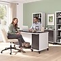 Bush Home Somerset 60" W Office Computer Desk with Drawers, Storm Gray (WC81028K)~#|#~BFD61B0B-0040-43FF-A2D367C298493FA5_sc7