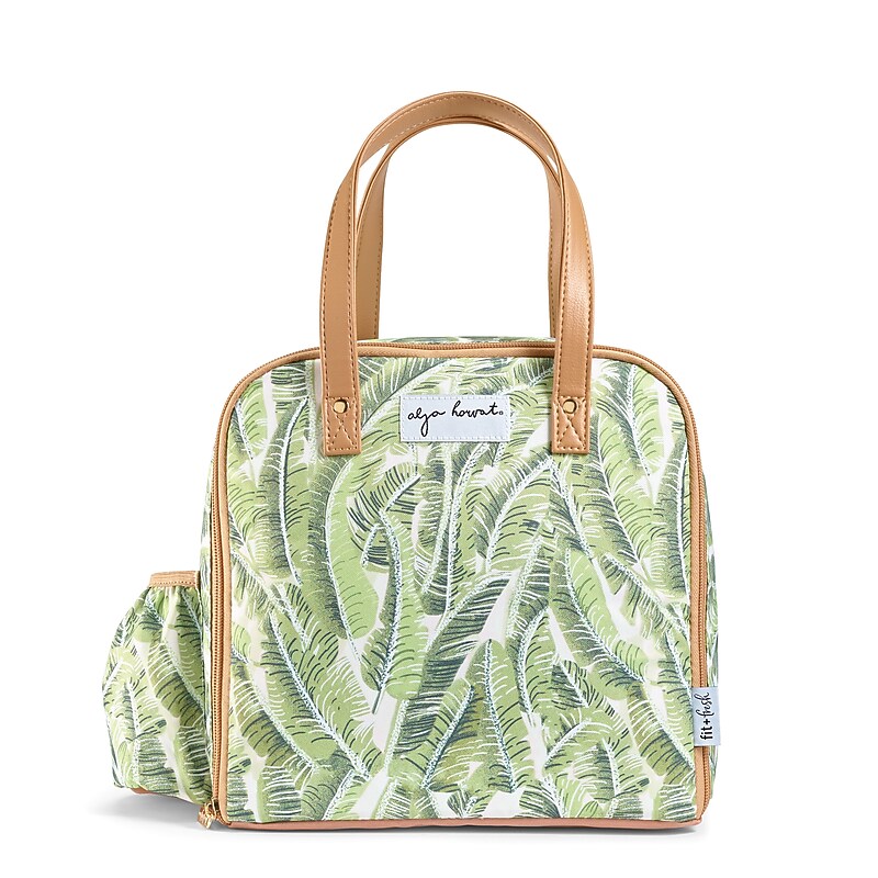 Fit & Fresh Wichita Insulated Lunch Bag, Palm Leaves (2950ALJSC3034) image 1