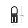 Nahanco 1 3/4" Hanger Connector, Black, 1000/Box (HC001B)~#|#~BFDB94CE-9275-4B39-A60E068E249ED56C_sc7