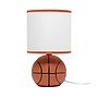 Simple Designs SportsLite Mini Basketball 10.7" LED Table Lamp, Orange (LT2120-BSK)~#|#~BFE16571-CBF8-4324-B8FB0232031C503C_sc7