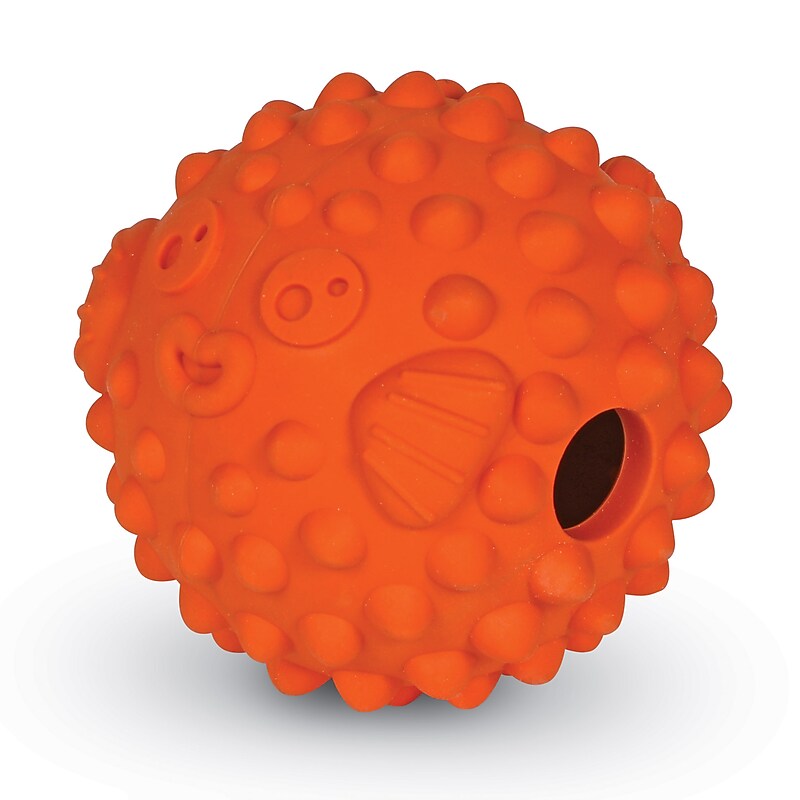 Brightkins Tough & Tumble™ Treat Dispenser Small Pufferfish image 1