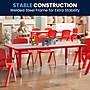 Flash Furniture Wren Rectangular Activity Table, 23.625" x 47.25", Height Adjustable, Red/Gray (YU060RECTBLRD)~#|#~BFE3E953-ED14-4026-BE0996214BB79151_sc7