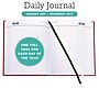 2027 Excello Brands Daily Diary Journal 6" x 8" Daily Planner, Paperboard Cover, Red (NRY27-CD68-RD)~#|#~BFE9600B-8F4B-4469-A5BEFFDD05F2D712_sc7