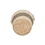Household Essentials Black Band Cattail/Paper Rope Storage Basket, Natural/Black (ML-6733)~#|#~BFEE5789-DA96-4914-AA6330585D46CEF7_sc7