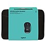 Logitech M185 Wireless Ambidextrous Optical Mouse with Laptop Sleeve, Black (910-004806)~#|#~BFF3D66D-7BFC-48AE-A3F49FF7A6C21994_sc7