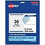 Avery Laser/Inkjet Round Multipurpose Labels, 1 0.5" Dia., 1,000 Labels/Box (94506)~#|#~BFF67BDE-FAFD-4AA2-922E82DA899D2344_sc7