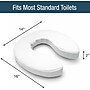 DMI Toilet Seat Cushion, 2"H, 250 Lb. Capacity, White (520-1246-1900)~#|#~BFF77358-DF76-4AAE-AB35268155787835_sc7
