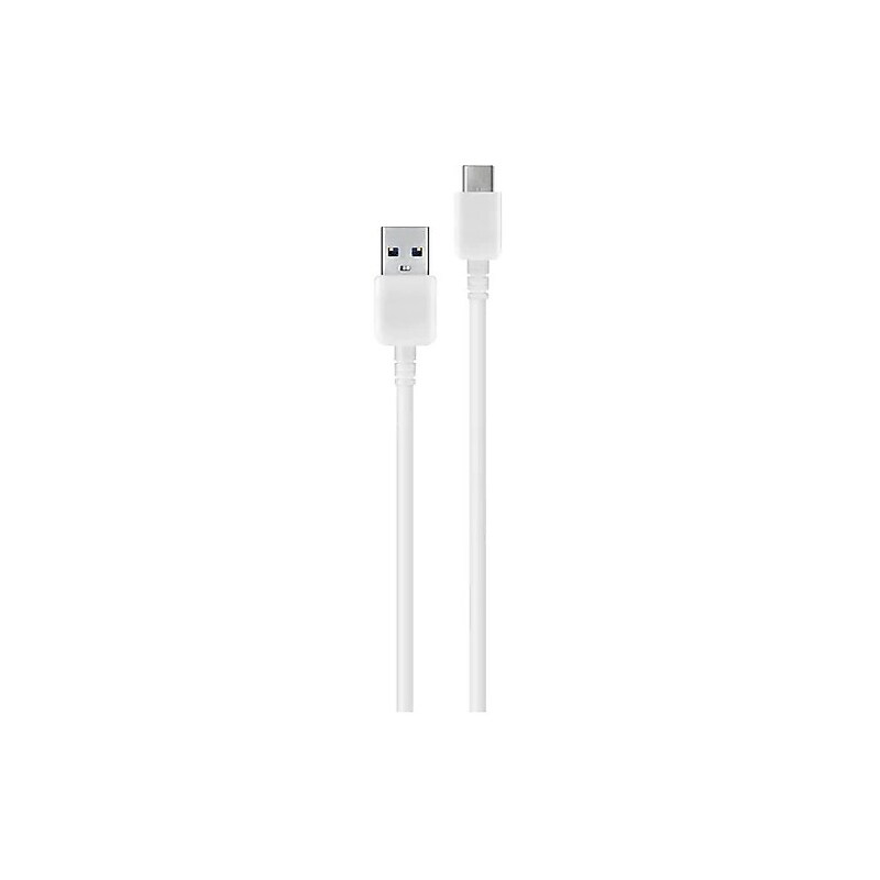 Samsung USB-C to USB-A Charging Cable, 3.3 ft., White (EP-DN930CWEGUS) image 1