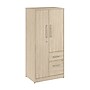 Bush Business Furniture Vista Wardrobe Cabinet with Drawers, Natural Elm (VSS130NEK)~#|#~BFFDC324-9B74-46BC-AD6D16BFE08C43A1_sc7
