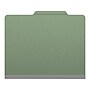 Medical Arts Press Pressboard Classification Folder, 1 Divider, 2" Expansion, Letter Size, Green, 10/Box (DV-T42-14-3AGN)~#|#~C0005A1C-2A04-4756-B000A975C14A797C_sc7