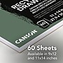 Canson XL Series 11" x 14" Wire Bound Recycled Drawing Sketch Pad, 60 Sheets/Pad, 2/Bundle (MCXC100510916-2)~#|#~C0034690-7063-402A-A410D0D0FA4F1890_sc7
