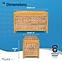 ClickDecor Wilson Storage Trunk, Wicker, Natural (FUCN20050B)~#|#~C00531AC-E3D0-47A8-8FEA49BB6A1E6DDB_sc7