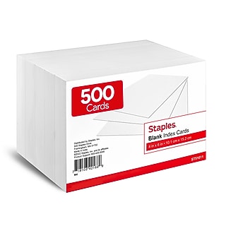 staples index card binder Staples RingBound Index Cards, 3" x 5", Lined, White  Portable Cards with Blue Poly Cover for Studying & Organization