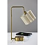 Adesso Dover Supercharger Incandescent Desk Lamp, 22.25"H, Antique Brass/Off-White (2616-21)~#|#~C00C9EC4-48E5-48BD-A449CB609CA0A42E_sc7