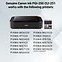 Canon PGI-250/CLI-251 Black/Photo Black/Cyan/Magenta/Yellow Standard Yield Ink Cartridge, 5/Pack (6497B013)~#|#~C00DCC98-7370-4D1F-BBABAC9D76C8AAC5_sc7