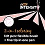 BIC Intensity 2 in 1 Dual Tip Fineliner Pens, Fine Point, Assorted Ink, 6/Pack (FPPDT6-AST)~#|#~C00E05EA-16B3-4B04-9D88F25472B56BCF_sc7